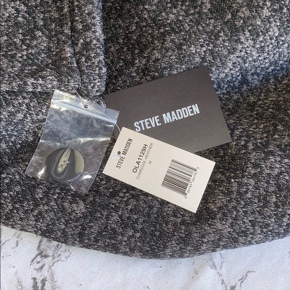 Steve Madden Charcoal Heather Tie-Waist Coat - Picture 4 of 4